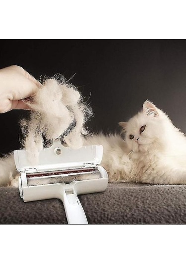 Pet Tarak Fırçalar Pet Saç Remover Çift Taraflı Fırça Yapıştırma Cihazı Çok Fonksiyonlu Pet Epilasyon Fırça Mavi