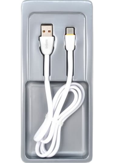 İmeng ML109 3.1 A Usb A To Type-C Data Ve Hızlı Şarj Kablosu Beyaz