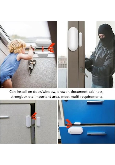 Tuya Destekli Akıllı Wifi Kapı Pencere Sensörü