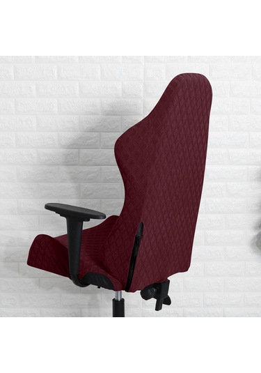 Suntek Magideal Ofis Oyun Koltuğu Örtü Seti Toz Geçirmez Kırmızı