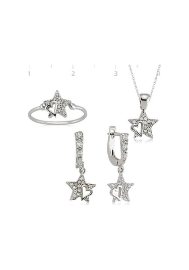 Gümüş Yıldız Kadın Set (551167857)