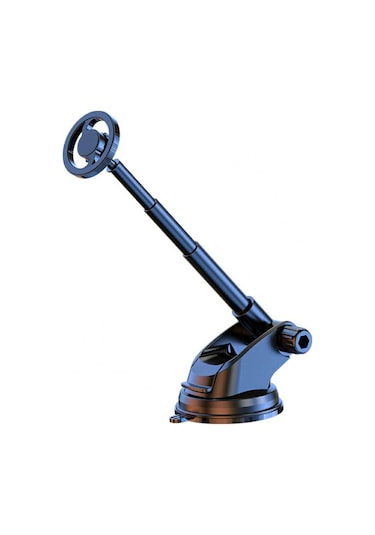 Araba Dashboard Montaj Vantuz Tabanı Teleskopik Kol Manyetik Telefon Tutucu Braketi