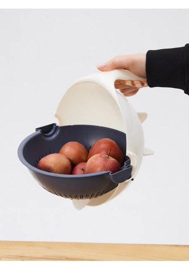 Sebzon Kesme El Rendesi-süzgeç 338431476 Beyaz