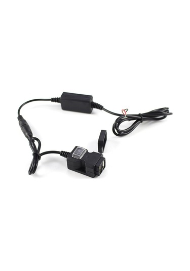 9 - 90v Araç Şarj Cihazı, Çift Usb Su Geçirmez Anahtarlı