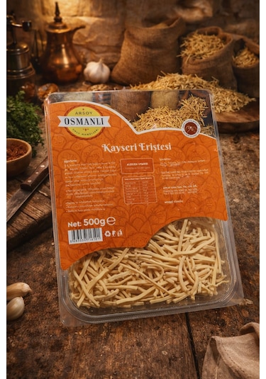 Kayseri Eriştesi Kesme Geleneksel 500 Gr Vakumlu