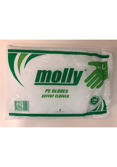 Molly Şeffaf Eldiven 100'lü