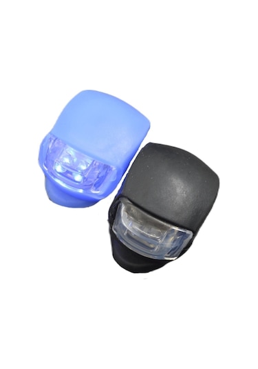 Bisiklet Gidon Işığı Led İkili K-3781 Siyah