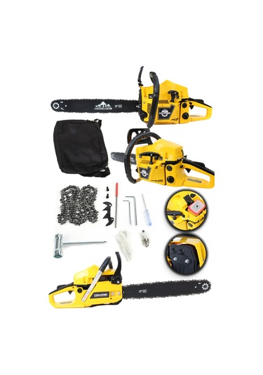 Bulldozer X-Fuel Benzinli 5 hp Testere Ağaç Odun Dal Kesme Makine