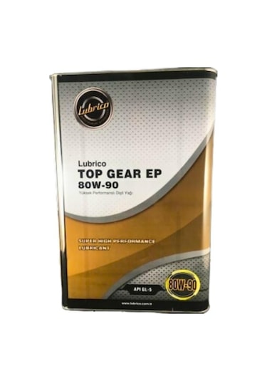 Lubrico Top Gear G5 Epx 80w-90 Yüksek Performans Dişli Yağı 16 L