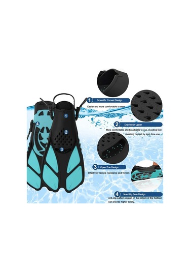 Dalış Paletleri, Su Sporları İçin Dalış Ekipmanları Çok Renkli