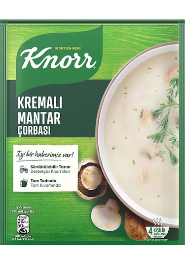 Knorr Kremalı Çorbası 63 Gr Paket 10 Adet