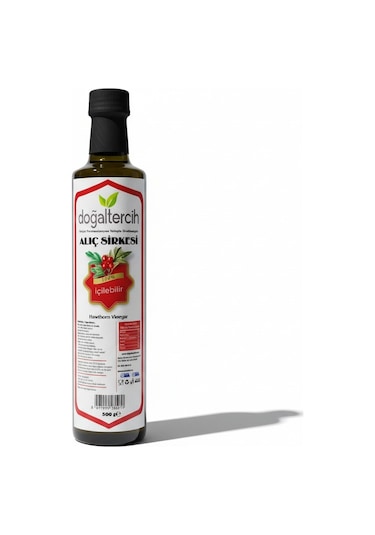 Doğaltercih İçilebilir Doğal Fermantasyon Alıç Sirkesi 500 Ml
