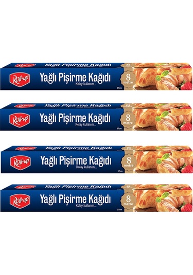 Roll-Up Pişirme Kağıdı 4'lü 37 CM x 8 M