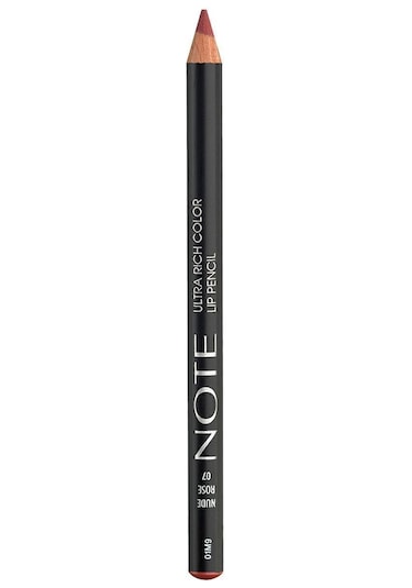 Note Cosmetique Ultra Rich Color Lip Pencil Dudak Kalemi 07 Nude Rose - Nude