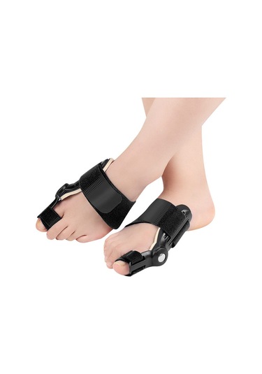 Moveevo Halluks Valgus Düzeltici Ayak Baş Parmağı Siyah