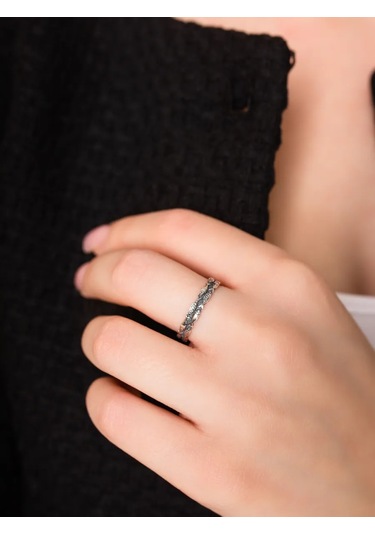 Monıchev Jewelry 925 Ayar Gümüş Ortodoks Yüzük 350823633 Gri