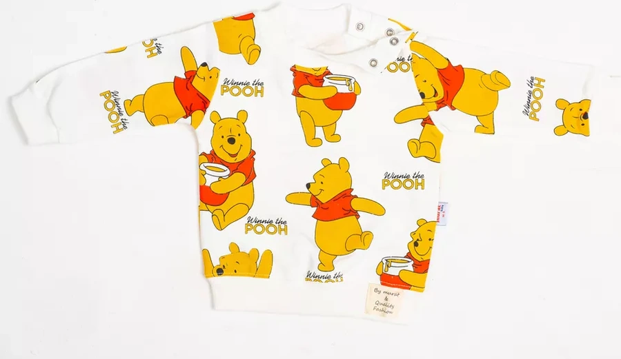 Murat Baby Collection Winnie The Pooh Bebek Takımı 199357269 Hardal Rengi