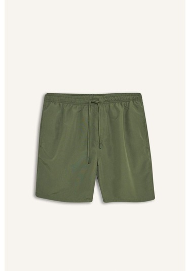 DeFacto Regular Fit Kısa Boy Cepli File Astarlı Beli Bağcıklı Düz Hafif Kumaş Deniz Şortu E5133AXNSKH109 DeFacto Regular Fit Kısa Boy Cepli File Astarlı Beli Bağcıklı Düz Hafif Kumaş Deniz Şortu E5133AXNSKH109