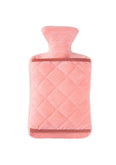 Dolıty Sıcak Su Şişesi El Isıtıcı Kapaklı Torbası Ayak Omuz Pembe Pembe