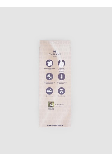 Cabani Orthoflex Cotton Kaplamalı Beyaz Erkek Tabanlık Beyaz