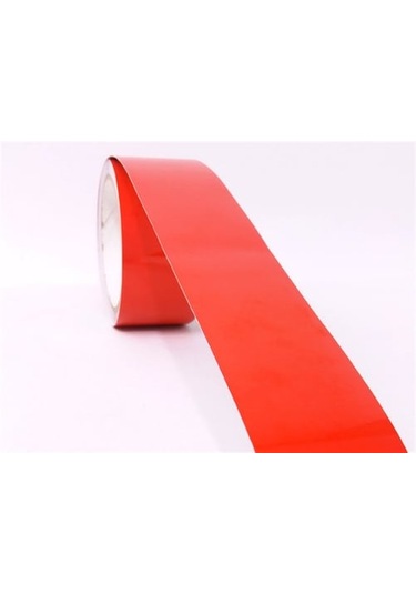 Kırmızı Reflektif Bant 5 Cm