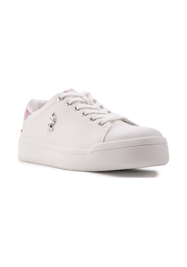 U.S. Polo Assn. Pelo 5FX Kadın Sneaker - Beyaz - Pembe
