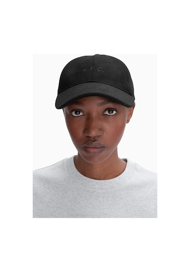 A.p.c Charlie Unisex Yünlü Baseball Cap Şapka Siyah 54