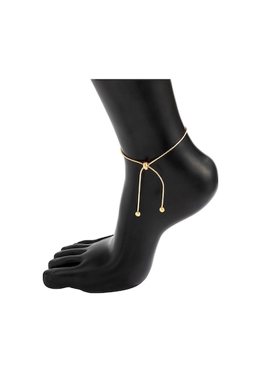 Altın Ayarlanabilir Zincir Halhal Bilezik Kadınlar İçin Vintage Moda Basit Ince Zincir Halhal Kadın Ayak Plaj Takı Hediye