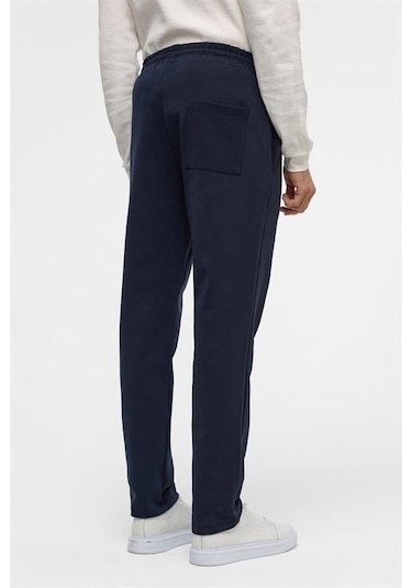 Süvari Lacivert Regular Düz Jogger Pantolon Lacivert