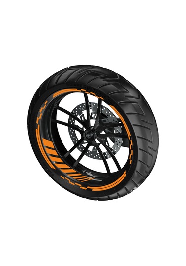 deeb Motogp Jant Şeridi Reklektif Turuncu