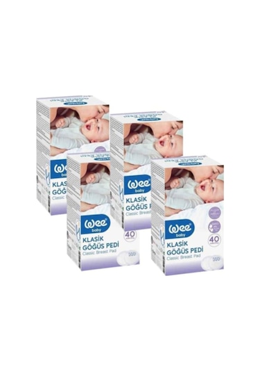 Bonbonetti 132 Klasik Göğüs Pedi 40'Lı X 4 Kutu (160 Ped)