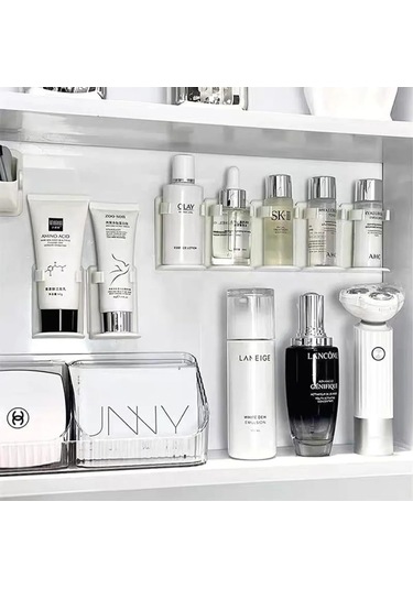 Kendinden Yapışkanlı Baharatlık, Sabunluk Ve Fırçalara Uygun Duvar Rafı Diğer