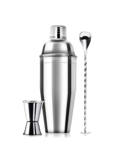 Novahub 3 Parça 750ml Kokteyl Seti Shaker Paketi Avantajlı Fiyat