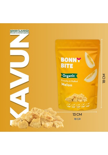 Kurutulmuş Çıtır Kavun Atıştırmalığı 5'li Paket 18gr 5 Diğer