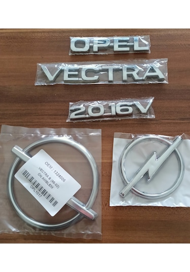 Opel Vectra 2.0 16v Bagaj Yazısı Ön Ve Arka Arma Vectra B