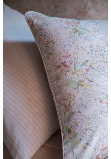 Apricitas Home Candy Pembe Çift Kişilik Yatak Örtüsü Takımı Pembe