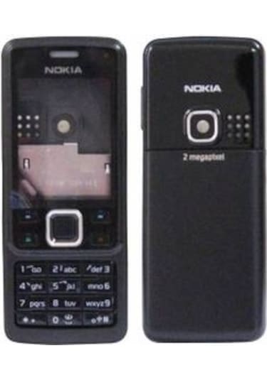 Nokia 6300 Kasa Ön Arka Kapak Ve Tuş Takımı (Metal Kapak)