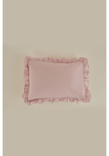 Karaca Home Basic 2'li Yastık Kılıfı Pudra