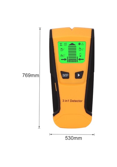 Monyee Duvar Test Cihazı: Metal, Ahşap Ve Tel Tespit Edici - Sarı Renkli Ev Dekorasyon Yardımcısı Sarı