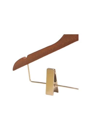 Homyl Ahşap Elbise Askısı Giriş Gardırop Mağazası Stil-a Kahverengi Diğer