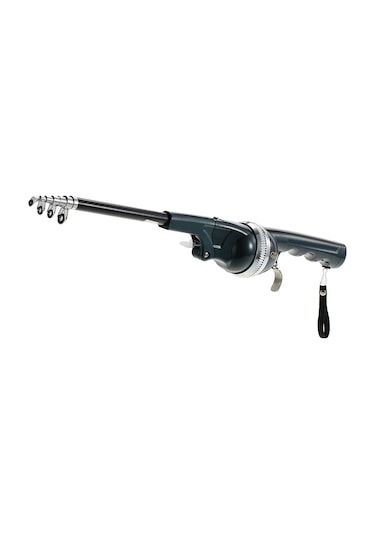 Geeksen 133cm Katlanır Mini Olta Kamışı Katlanabilir Teleskopik Dövüş Kamışı Taşınabilir Olta Kamı