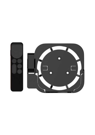 Pazly Bilgisayar Standı Duvara Monte, Üst Kutu Standı, Uzaktan Kumanda Kılıfı, Tv2-6 Uygun, Siyah Stand1