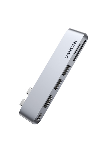 Ugreen 6'sı 1 Arada 2 Usb 3.0 100w 6k Pd Port Çoklayıcı Hub, 80856
