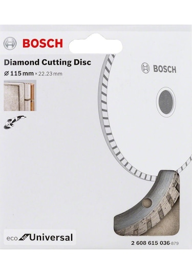 Bosch Eco For Universal 115 mm Turbo Elmas Kesme Diski