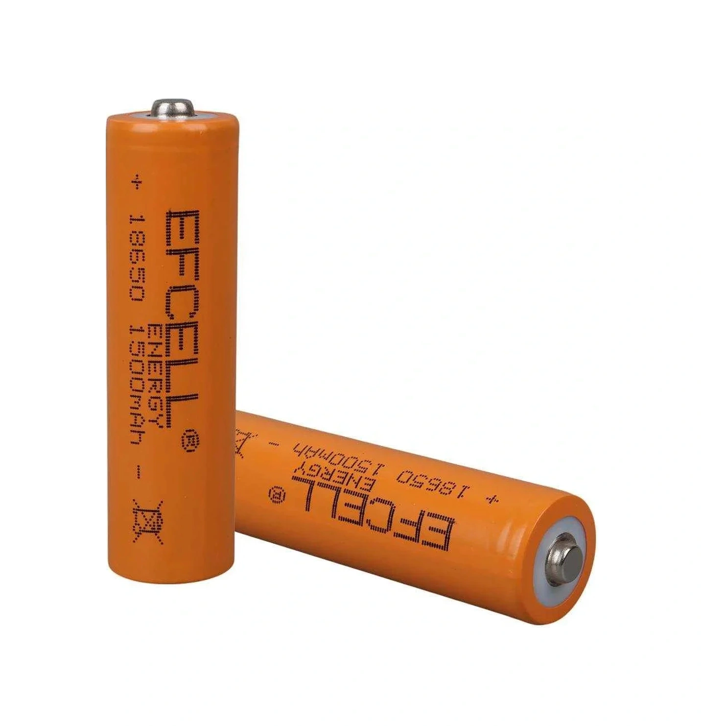 Efcell 18650 1500mah Başlıklı Şarjlı Pil