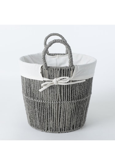 Koçtaş Kağıt Sepet 30 x 26 x 24 CM Gri