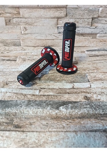 Protaper Elcik Açık Kırmızı Motosiklet Elciği Takım