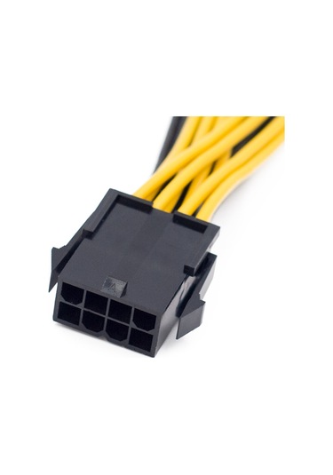 Adet Eps 12v 8pin - Çift 4+4 Pin Anakart Güç Kaynağı Kablosu