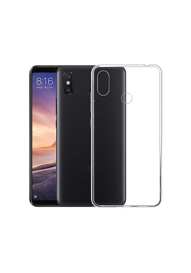 Xiaomi Mi A2 Lite Kılıf Zore Süper Silikon Kapak Renksiz