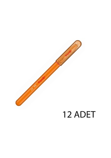 Rotring Jel Mürekkepli Tükenmez Kalem Turuncu 12'li